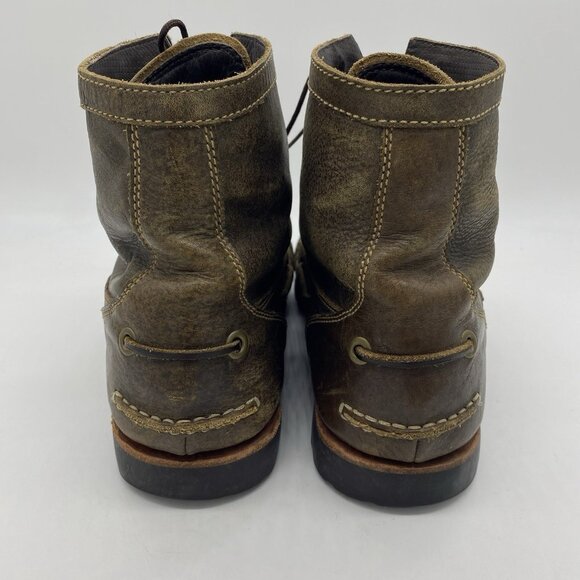 Cole Haan Boots Mens 11 Moc Toe Leather Lace Up Lug Sole Ankle Work Combat main image 9